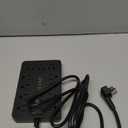 6 FT Flat Plug Surge Protector Power Strip,11 Multiple AC Outlets with 6 USB Ports (2 USB C), 6 Feet Extension Cord, 1250W/10A, One Touch Switch Button, 17 in 1 Compact powerstrip