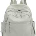 Tanweibago Mini Nylon Women Backpacks,11L Small Ladies backpacks Casual Lightweight Women Shopping Travel Daypack (Y2-Grey)