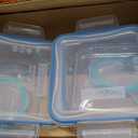 Snapware Total Solutions (12 Pack, 1, 2 & 4 Cup) Glass Food Storage Containers Set, Airtight & Leakproof Locking BPA-Free Lids, Freezer Dishwasher Microwave Safe