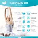 DREAMCARE King Size Sheets Set - 6 pcs Breathable Cooling Bed Sheets - up to 21" Extra Deep Pocket King Sheet Set with Side Pockets - Extra Soft 100% Brushed Hypoallergenic Hotel Luxury Bedding - Gray