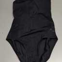 UNOW Women Pro Training Racerback Slimming One Piece Swimsuit Black, XS 