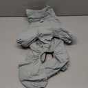 Vilichi Dog Raincoat, Waterproof Coat, Light Weight & Weather Resistant Shell, Full Coverage Rain Jacket with Legs, Grey, Including Storage Bag, for Small and Medium Breed(Medium)