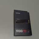 SAMSUNG Memory MZ-VAP4T0CW 9100 PRO 4TB Internal SSD with Heat Sink, PCIe 5.0 x4, NVMe 2.0, SSD Designed for Pros & Gamers, Compatible with PC & PlayStation 5 (UK Version)