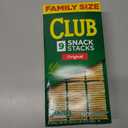 Club Snack Stacks Crackers, Lunch Snacks, Family Size, Original, 18.8oz Box (9 Stacks) (EXP 05/06/27)