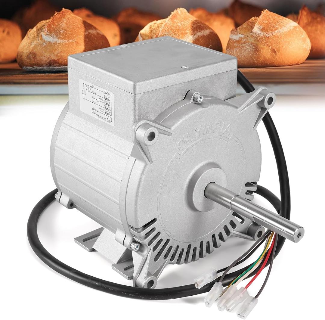 32291 Convection Oven Blower Motor Compatible with Blodgett DFG-100 DFG-200 Zephaire-100-G SHO-100-G GZL Series, 1/2 HP 115V 1710/1120 RPM Single Phase Motor, Replace BL32291 BL15396