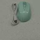 TECKNET Wireless Mouse (BT5.0/3.0 & 2.4G) Rechargeable 4800 DPI Silent USB A & Bluetooth Mouse 6 Buttons, Wide Compatibility - Green