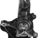 Steering Knuckle Wheel Bearing Hub Assembly Front Left Driver Side Compatible with 2014-2020 Ram ProMaster 1500 2500 3500, Replace 68157801AA LK137