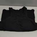 SUUKSESS Women Padded Cotton Ribbed Tank Tops High Neck Racerback Basic Tops Size XL