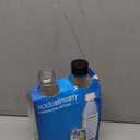 SodaStream Black 1L Slim Carbonating Bottles Twin Pack, Pack of 2