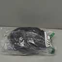 YMDUCH Women's Sexy Elegant One Shoulder Long Sleeve Velvet Ruched Slit Party Long Dress (Black), XL