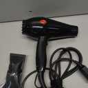JOHN Professional Hair Blow Dryer, Fast Drying Powerful 2200W, Ionic for No Damage to Hair, Blast Turbo 6900, Black