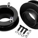 2" Front Leveling Kits, Compatible with 1994-2001 Dodge Ram 1500 4WD 1994-2013 Ram 2500 4WD 1994-2012 Ram 3500 4WD, 2 inch Steel Struct Spacers Suspension Lift Kit