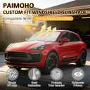 Thickened Windshield Sun Shade for 2014-2026 Porsche Macan