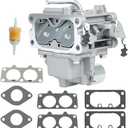 845273 Carburetor with Mounting Gaskets compatible with Briggs & Stratton 844172 845032 842097 replacement for BS 611477 613477 Series Engines Lawn Mower Generator Pressure Washer