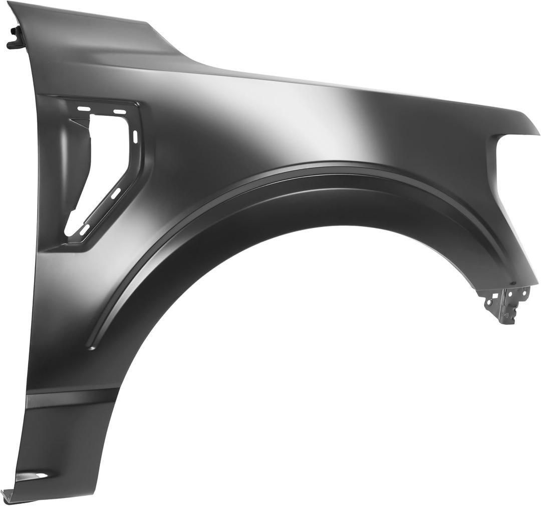 HECASA Fender Compatible with 2021-2023 F-150 F150
Front Right; Replacement for ML3Z16005A FO1241337, Steel Electrophoresis Fender Panel Passenger Side