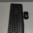 seenda Wireless Bluetooth Keyboard and Mouse Combo, COE200 Ergonomic Wireless Keyboard Mouse with Wrist Rest, Multi-Device Connection, Full-Size, Compatible for Computer/Laptop/Mac/MacBook, Black