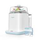Papablic Bottle Washer Pro, Bottle Washer & Sterilizer & Dryer, 4-in-1 Sanitizer for Bottles, Pump Parts, C-Section& Baby Essentials - Quick & Clean with 60 Detergent Tablets