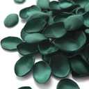 Ling's Moment Rose Petals, Silk Flower Petals for Wedding/Aisle/Flower Girl Baskets/Table Centerpiece Dcor,etc.Emerald Green Forest 200pcs