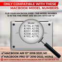 Privacy Screen for MacBook Air 13 Inch (2018, 2019, 2020, 2021, M1) Removable Laptop Privacy Filter Shield and Protector For Macbook Pro 2016, 2017, 2018, 2019, 2020, 2021*, 2022, M1, M2