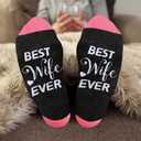 Valentines Day Gifts for Her Wife Christmas Mothers Day Stocking Stuffers Wedding Anniversary Birthday Appreciation Romantic Unique Presents Ideas Best Wife Ever Gifts Cozy Socks from Husband