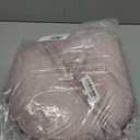 vctops Velvet Soft Round Chair Pads Cute Gradient Pom Pom Indoor Dining Chairs Cushion (Pink, Diameter 16")