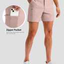 Pudolla Men's Casual Shorts 7/9 Inch Golf Shorts Stretch Dress Work Shorts for Men with 4 Pockets Quick Dry Lightweight