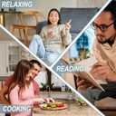 Grounding Mat, 15.7x19.6IN Breathable Grounding Mat for Feet Grounding Pad with Air Holes Reduce Inflammation and Stress with 15 Ft Grounding Cord