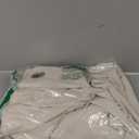 LAMIT 95 Inch Light Beige Linen Textured Curtains for Bedroom, Grommet Thermal Insulated Thick Curtains Light Filtering Panels for Living Room/Outdoor/French Door, Set of 2 Panels, W52 x L95