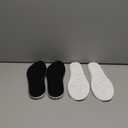 2 Pairs 4D Cloud Technology Insole - Super Soft Comfort Insoles, Soft Foot Protection Cloud Feeling Insole, U-Shape Memory Foam Insoles (Black, Men: US 8-11)