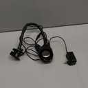 Black Plug-In Reading Light with Clamp – Flexible Gooseneck LED Desk Lamp