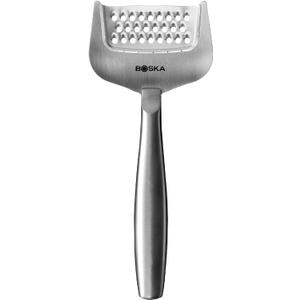 Boska Stainless Steel Grater - Cheese Grater Copenhagen Best for Hard Cheese, Citrus, and Vegetables - Multifunctional Rust-Proof Shredder - Manual Handheld Boska Stainless Steel Grater - Cheese Grater Copenhagen Best for Hard Cheese, Citrus, and Vegetables - Multifunctional Rust-Proof Shredder - Manual HandheldÂ