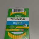 Ticonderoga My First Wood-Cased Pencils, 2 HB, Yellow, 36 Count