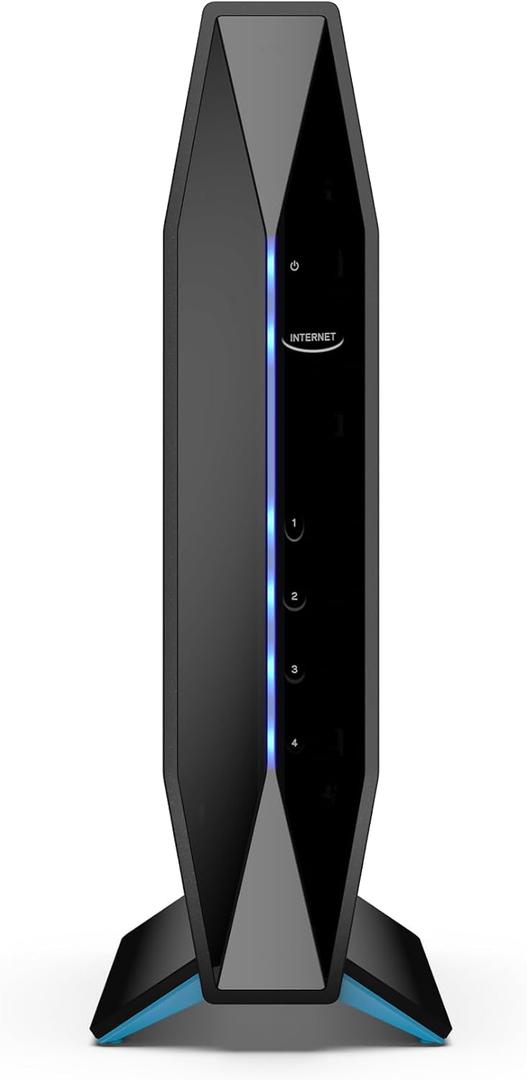 Linksys AX1800 Wi-Fi 6 Router Home Networking, Dual Band Wireless AX Gigabit WiFi Router, Speeds up to 1.8 Gbps and coverage 1,500 sq ft, Parental Controls, maximum 20 devices (E7350)