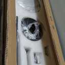 Ceiling Fan with Lights, 65'' Outdoor Ceiling Fan with Remote & APP Control, Dimmable, Black Modern Ceiling Fans for Patio Living Room Garage Shop (65 Inch 8 Blades)