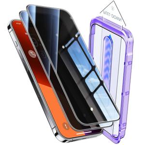 Pack Of 2 Opxyl Unbreakable 9H+ Glass for iPhone 15 Pro Max Screen Protector [Military Grade Shatterproof][Full Coverage Protection] HD Screen Protector 15 Pro Max Longest Durable Tempered Glass, 2 Packs