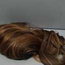 Honey Blonde 13x4 HD Lace Front Wig 26inch Layered Synthetic Lace Pre Plucked Straight Glueless Wigs for Black Women with Sunkissed Highlights,4/27 Honey Blonde, 26 Inch