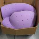 Mellow 4 Inch Ventilated Memory Foam Mattress Topper, Soothing Lavender Infusion, CertiPUR-US Certified, Queen