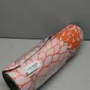 KIMODE Half Circle Kitchen Mats for Floor Cushioned Anti Fatigue,Semi Round Boho Kitchen Rug Sets of 2 Non Slip,Waterproof Padded Kitchen Floor Mat Carpet Decor for Sink Laundry Bathroom,Colorful, 28" x 18" (2 PCS)--0.47 inches