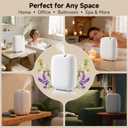 Waterless Essential Oil Diffuser - 3000 Sq.Ft Coverage, Whole-House Scent Diffuser Machine for Aromatherapy, 400ml Capacity, App Control Cold Air Oil Diffusers for Home Hotel Large Room Office Gifts