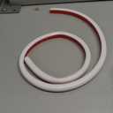 39" Side Buckle Cable Hider for 1 Cords, Extension Cord Covers for Wires On Wall, Adhesive Cord Hider for Wall Mount Tv, Wire Channel for Cable Concealer, Cable Raceway Home & Office, White