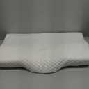 Derila Cervical Queen Size Pillow for Sleeping - Support Pillow for Side, Back, Stomach Sleepers - Contour Best Bed Pillows for Sleeping (1 Pillow | White)