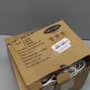 Abeja 50FT G40 LED Globe String Lights, Outdoor Patio String Lights with 50+2 Dimmable Shatterproof Bulbs, Backyard Outdoor Hanging Lights, Bistro Waterproof for Balcony Party Wedding, White Wire