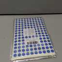 4 x Starboling Dot Stickers - 3/8 Inch Black Circle Labels, 3000pcs Self-Adhesive Color Coding Round Stickers for Office, Classroom, Garage Sale