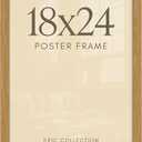8x24 Poster Frame - Engineered Wood - Dark Oak