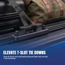 Elevate Rack Tie-Down Kit 1118459 Fits T-Slot Compatible with RealTruck Elevate Tie Downs (Set of 4)
