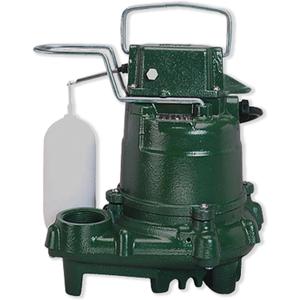 Zoeller M57 Mighty-Mate Submersible Sump Pump - 3/10 HP Cast Iron -115V