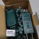 Baquler 20 ft Christmas Slow Twinkling String Light 60 LED Firefly Flash Twinkle Lights Waterproof Warm White Light for Xmas Tree Indoor Bedroom Outdoor Christmas Garland Window Decorations