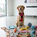 Dog Rope Toys Set, 11 Pack Puppy Chew Toys with Flying Disc, Cotton Rope Ball, Giraffe, Carrot, Knot Toys for Training, Playing, Interactive Pet Toys