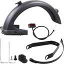 Rear Fender Accessories Includes Rear Fender + Bracket + LED Taillight Compatible with Segway Ninebot Max G30 / Max G30 E/LP Electric Scooter Accessories