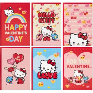 Hallmark Sanrio Hello Kitty Valentines Day Cards for Kids School (36 Classroom Valentines with Envelopes)